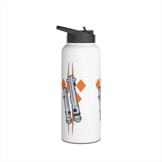 Ahsoka Tano Lightsaber Stainless Steel Water Bottle - Fandom-Made