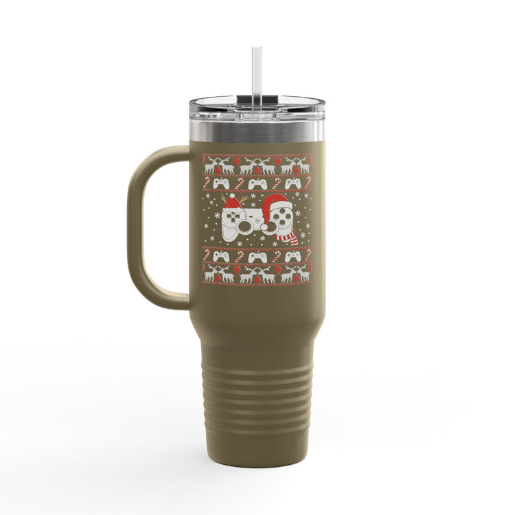 Gaming Ugly Christmas Insulated Tumbler