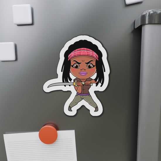 Michonne-Cut Magnet - Fandom-Made
