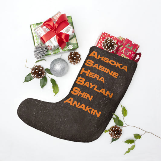 Ahsoka Names Christmas Stocking