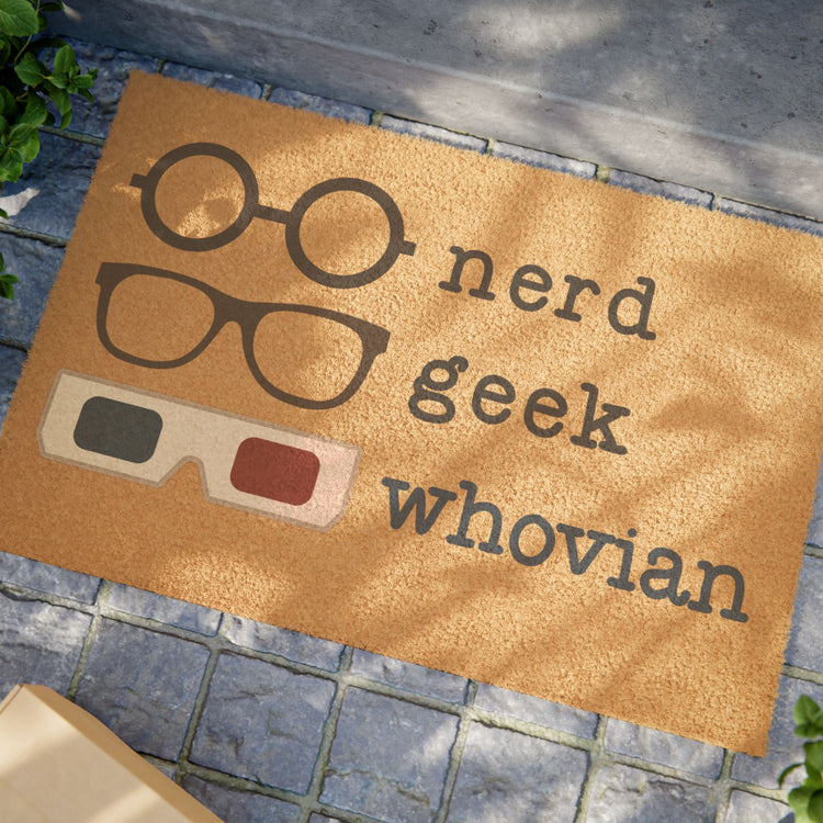 Whovian Doormat