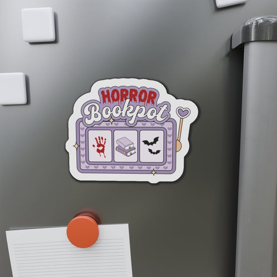 Horror Bookpot Die-Cut Magnet - Fandom-Made