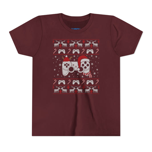 Gaming Ugly Christmas Youth Tee