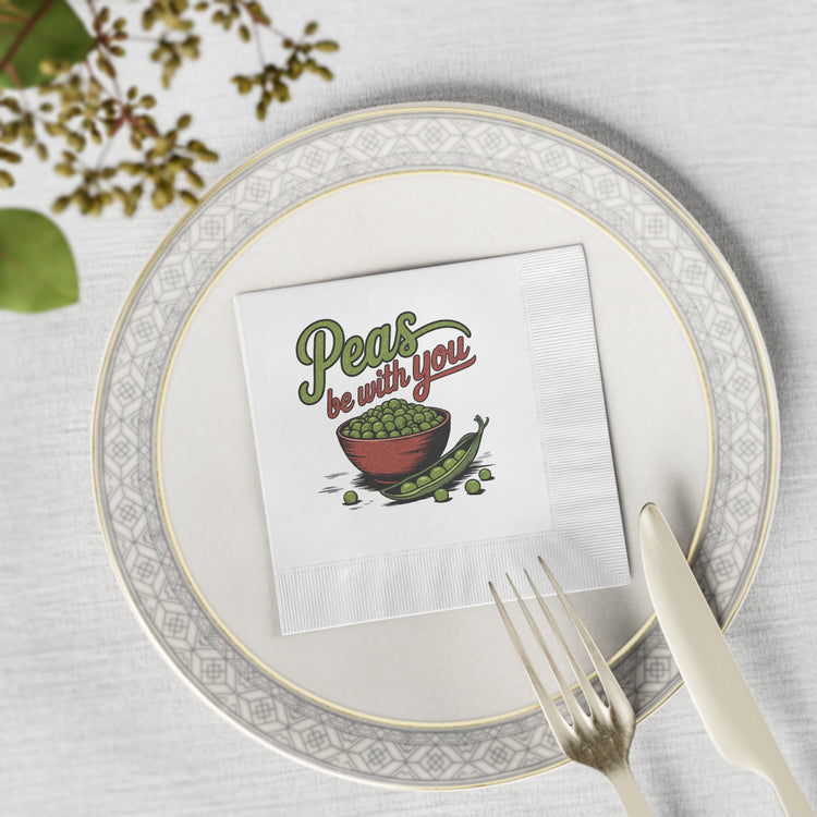 Peas Be With You Paper Napkins