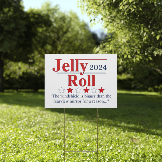 Jelly Roll 2024 Plastic Yard Sign - Fandom-Made