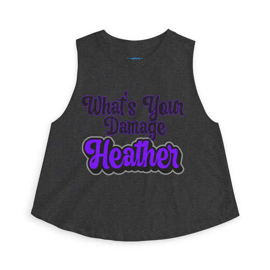 What's Your Damage Women's Crop Top - Fandom-Made