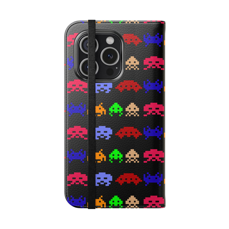 Invaders Flip Case