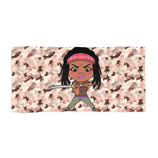 Michonne Beach Towel - Fandom-Made