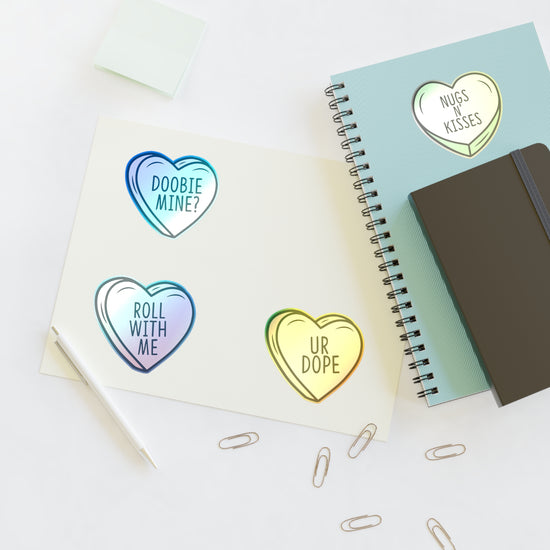 Stoner Conversation Hearts Sticker Sheets - Fandom-Made