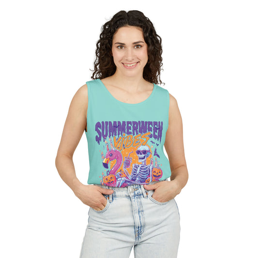 Summerween Vibes Tank Top - Fandom-Made