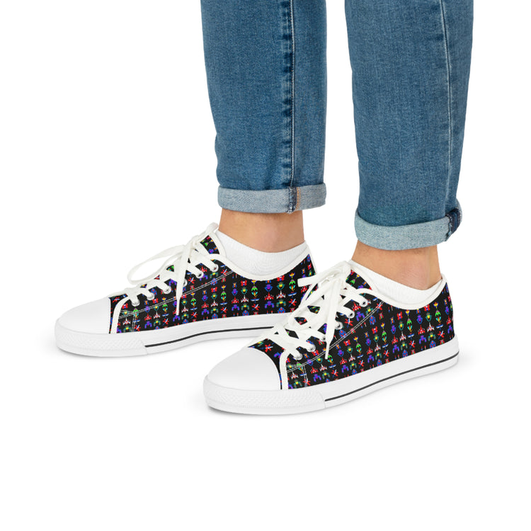 Galaga Men's Low Top Sneakers - Fandom-Made