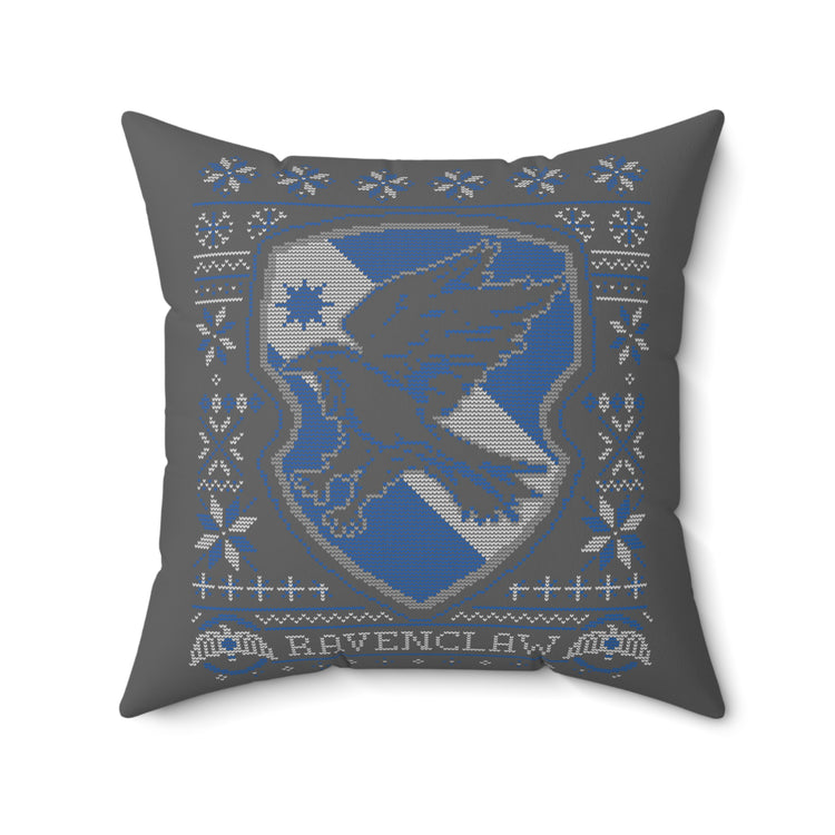 Ravenclaw Ugly Christmas Sweater Pillow