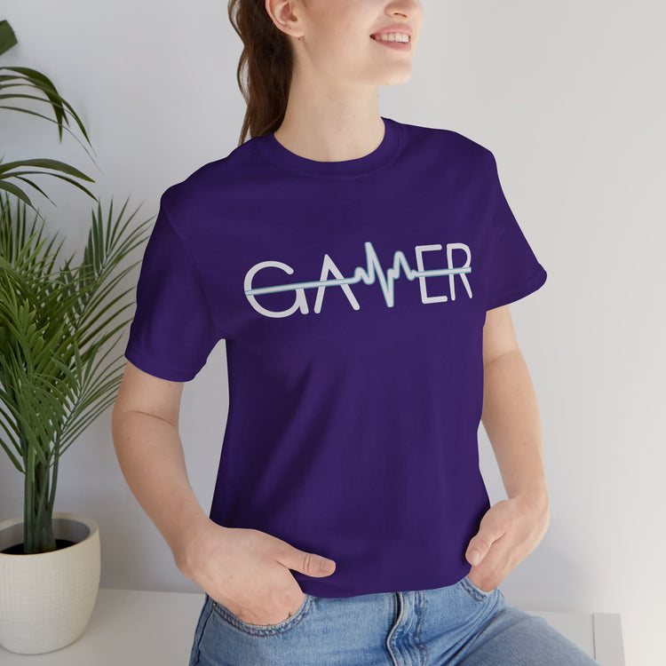 Gamer Heartbeat T-Shirt - Fandom-Made