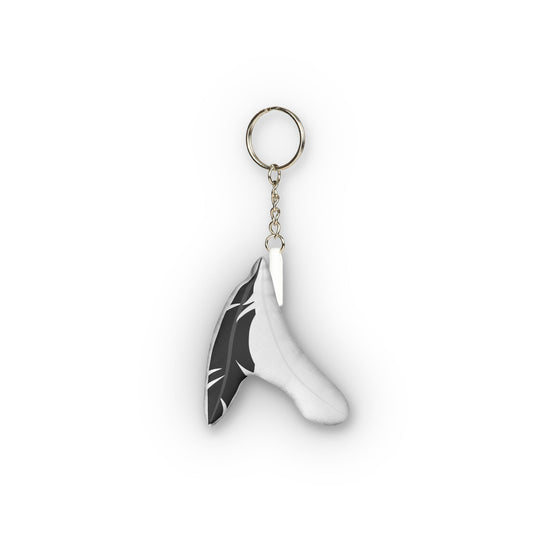 Dual Feathers Mini Plush Keychain - Fandom-Made