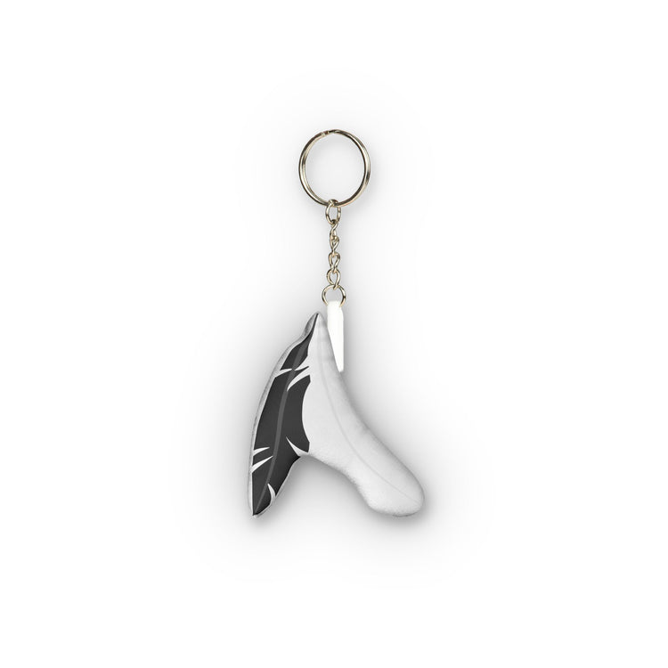 Dual Feathers Mini Plush Keychain - Fandom-Made