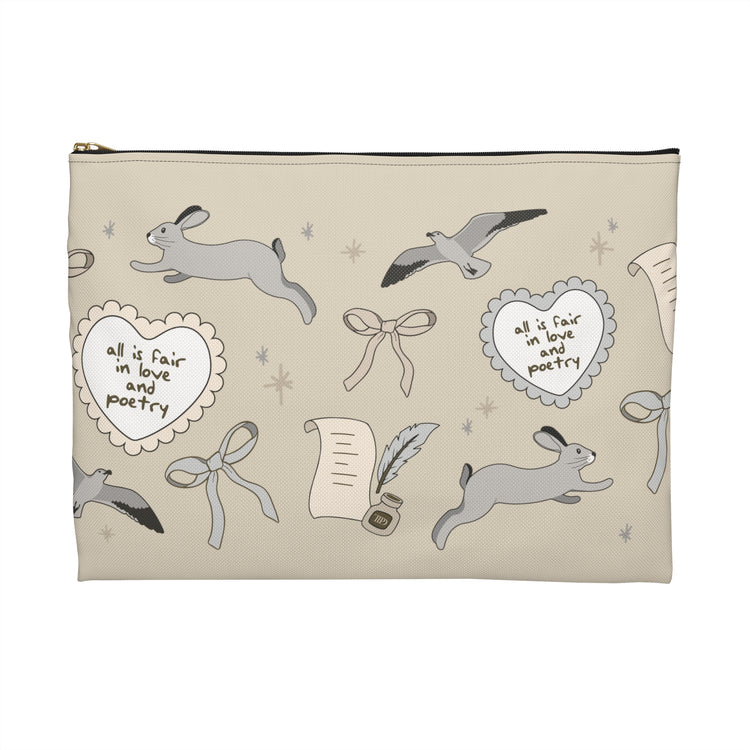 Tortured Poet All-Over Print Pouch - Fandom-Made