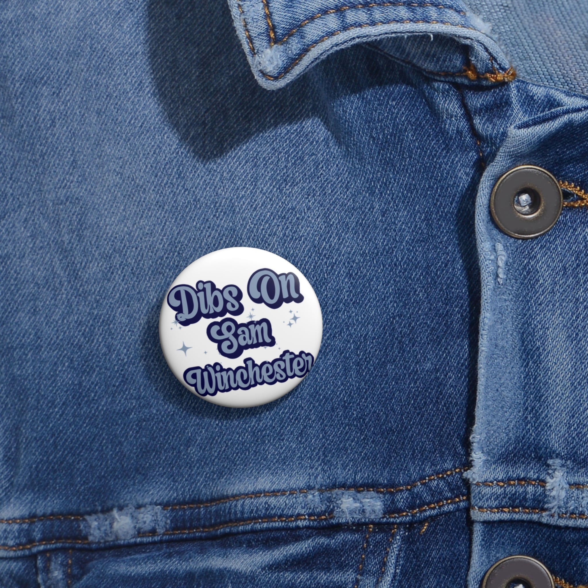 Dibs On Sam Winchester Pin – Fandom-Made