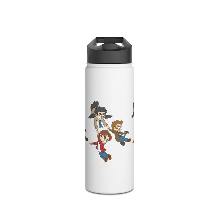 Supernatural Trio Stainless Steel Water Bottle - Fandom-Made