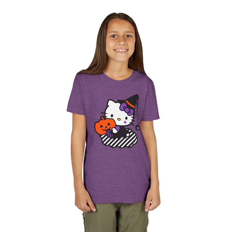 Witchy Kitty Youth Tee - Fandom-Made