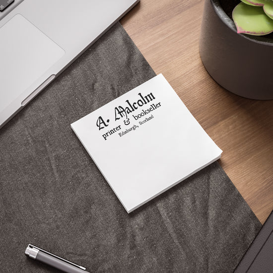 A. Malcolm Printer Post-it® Note Pad - Fandom-Made