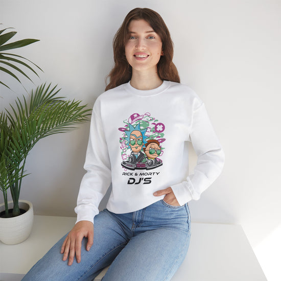 DJs Rick & Morty Unisex Sweatshirt - Fandom-Made