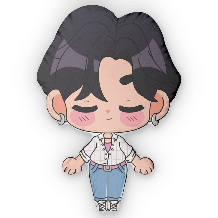 Ji-noo Saja-Shaped Pillow - Fandom-Made
