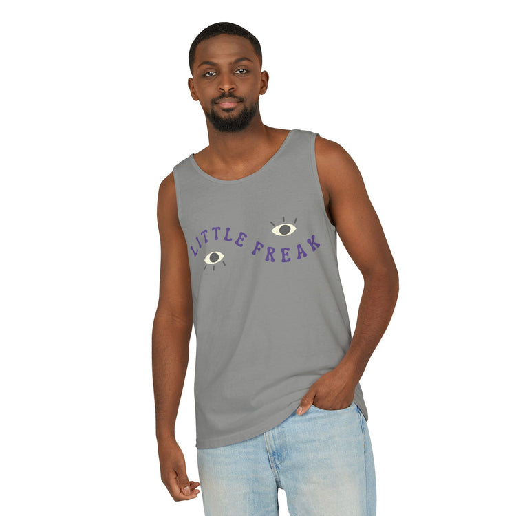 Little Freak Unisex Garment-Dyed Tank Top - Fandom-Made