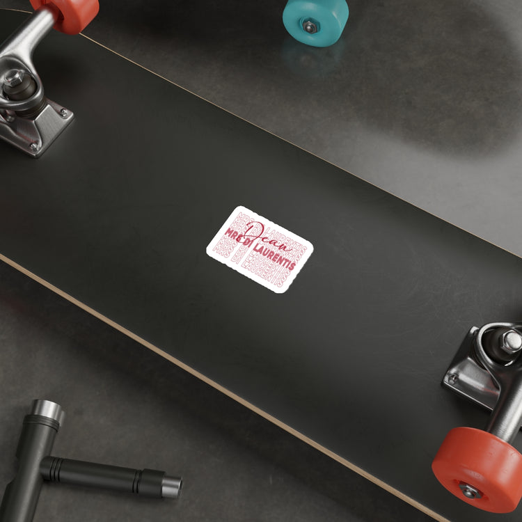 Mrs. Dean Di Laurentis Die-Cut Sticker