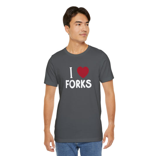 I Love Forks T-Shirt - Fandom-Made