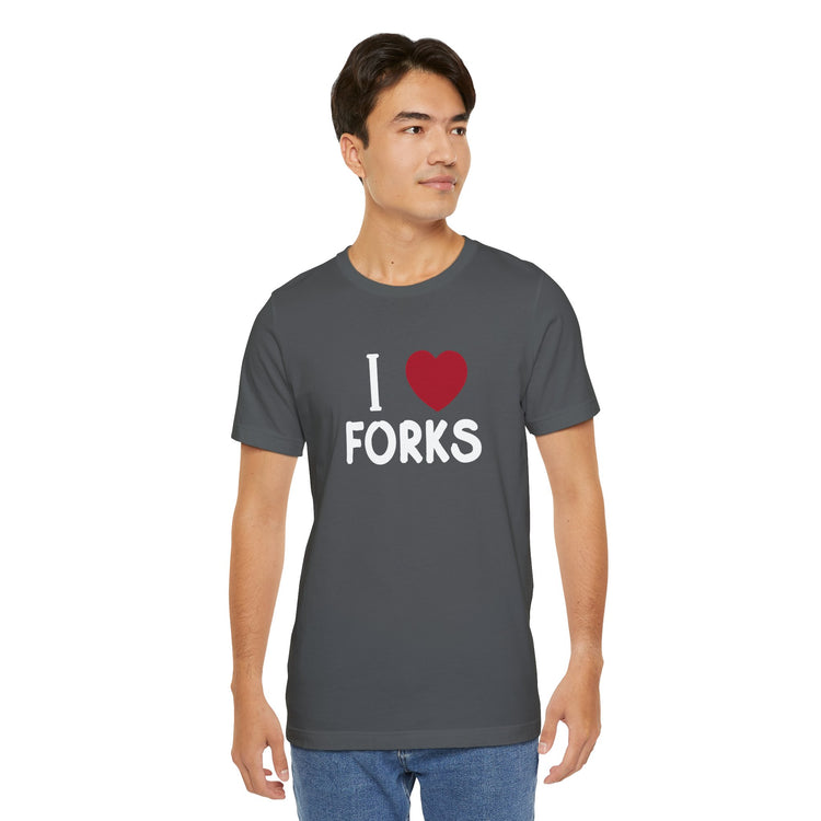 I Love Forks T-Shirt - Fandom-Made