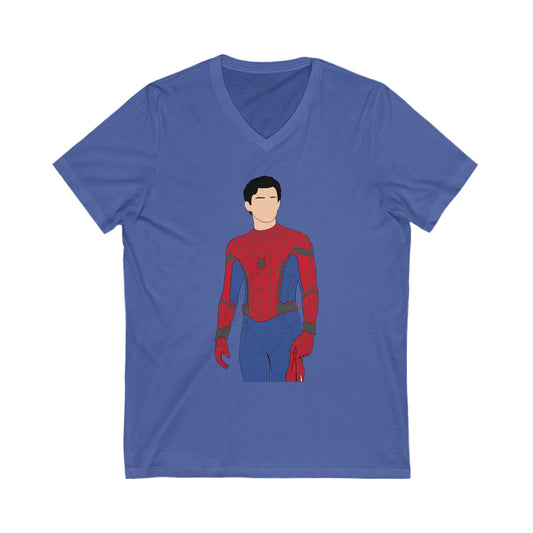 Spider-Man Unisex V-Neck Tee
