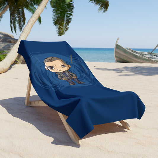 Timey Wimey Ninth Doctor Beach Towel - Fandom-Made