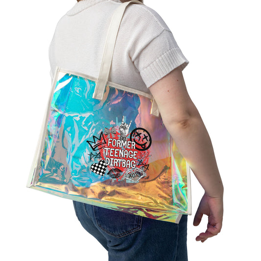 Former Dirtbag Holographic Tote Bag