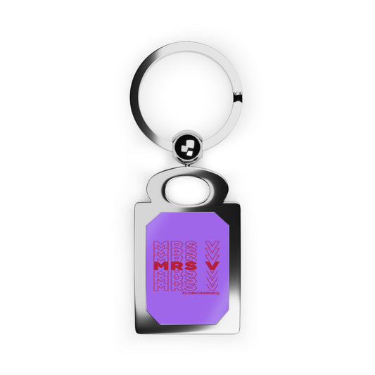 Mrs. V Keyring