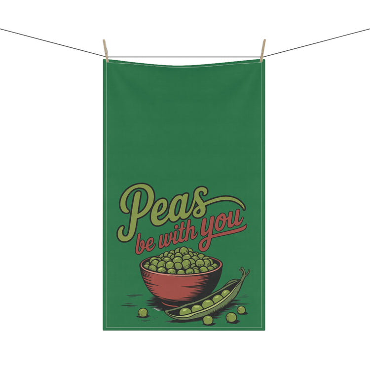 Peas Be With You Kitchen Towel