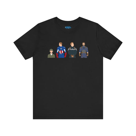 Steve Rogers Captain America Unisex T-Shirt - Fandom-Made