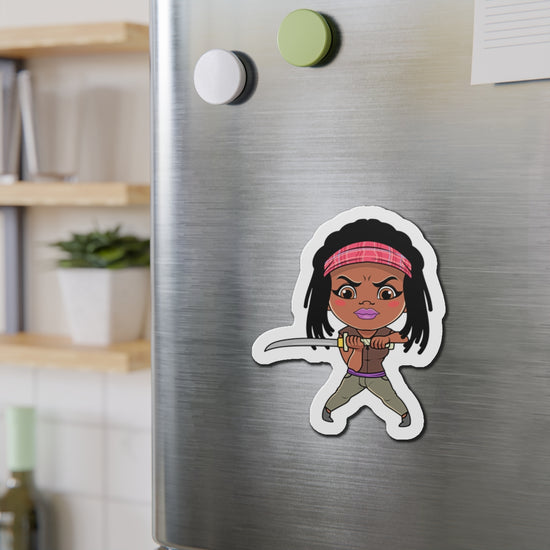 Michonne-Cut Magnet - Fandom-Made
