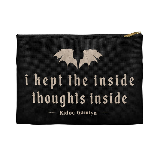 Thoughts Inside Pouch