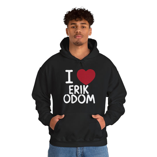 I Love Erik Odom Hoodie - Fandom-Made