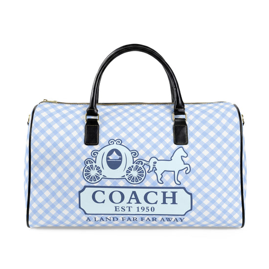 Cinderella Coach Leather Travel Bag - Fandom-Made