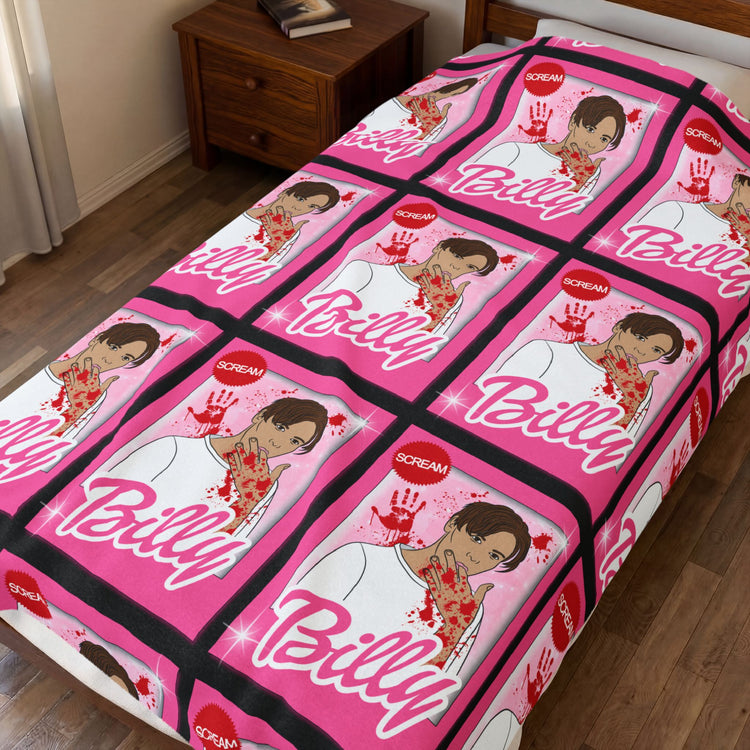 Billy Loomis Velveteen Plush Blanket