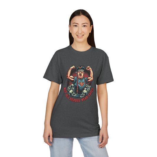 Not All Heroes Wear Capes Sueded T-Shirt - Fandom-Made