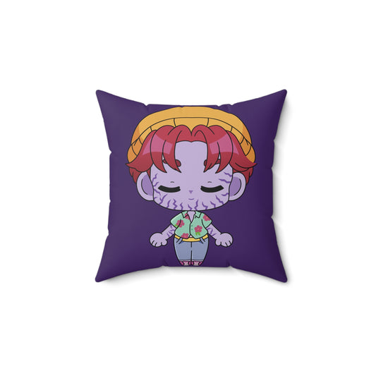 Abs Saja Square Pillow - Fandom-Made