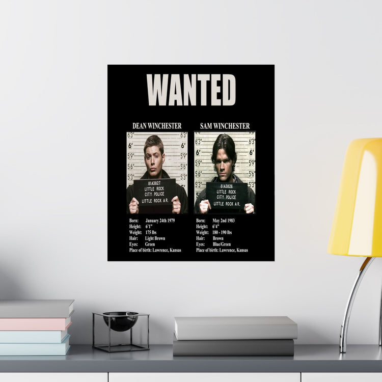 Winchesters Wanted Poster