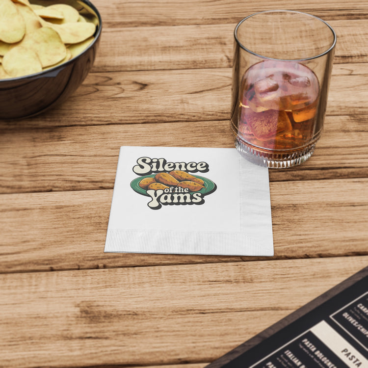 Silence Of The Yams Napkins