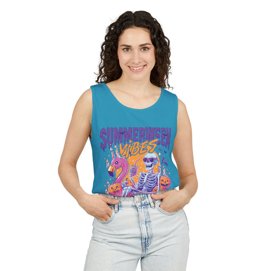 Summerween Vibes Tank Top - Fandom-Made