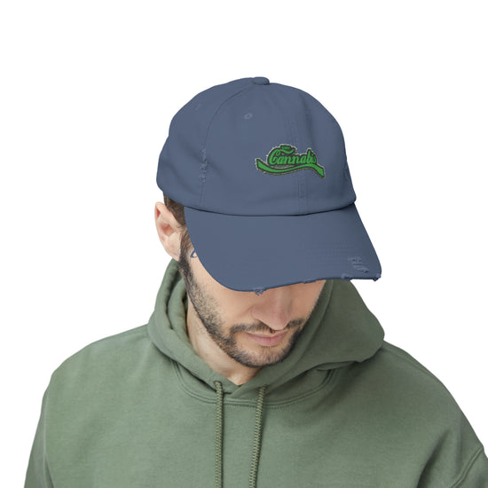 Enjoy Cannabis Distressed Cap - Fandom-Made