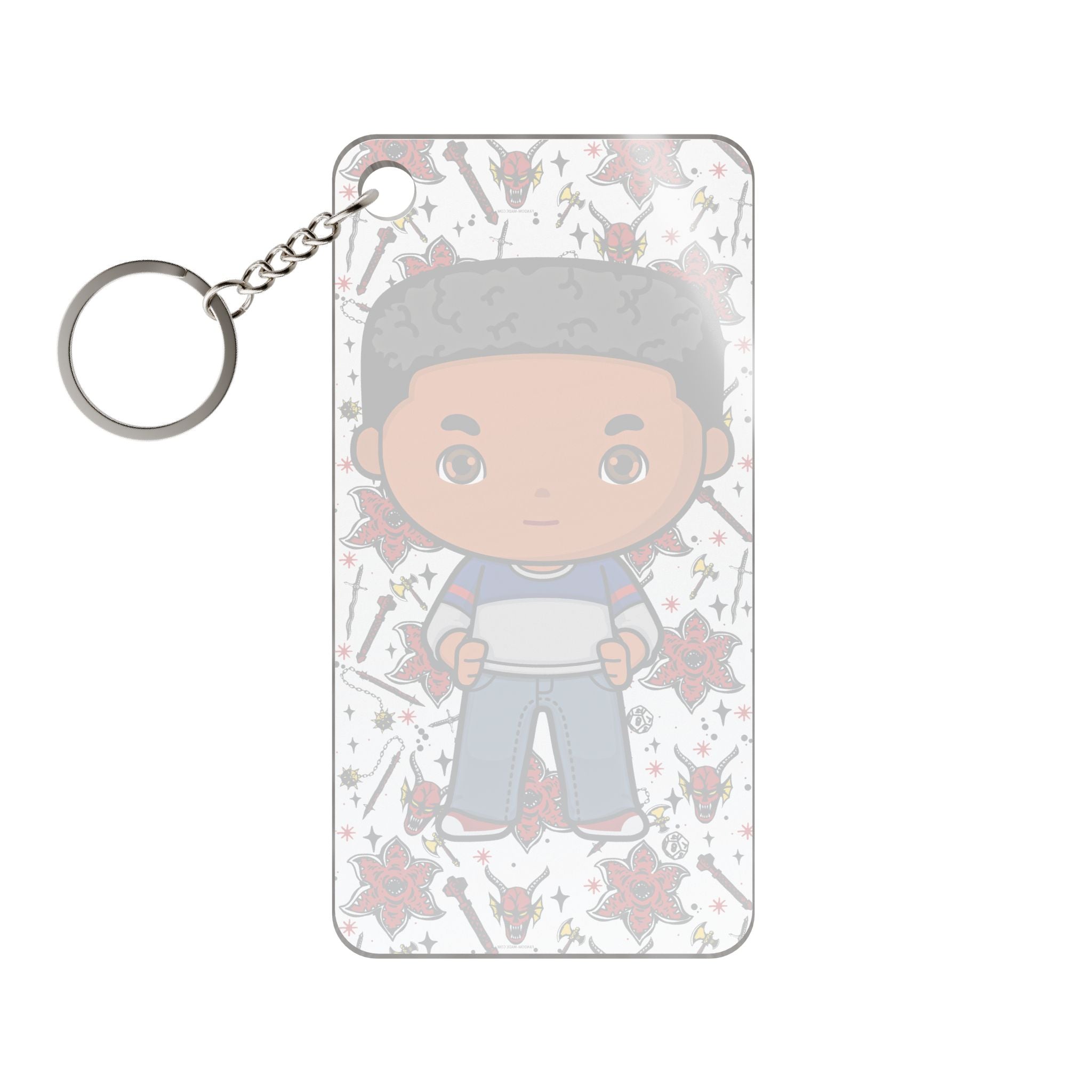 Lucas Sinclair Keychain Charm – Fandom-Made