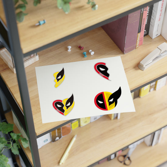 Deadpool Wolverine Besties Sticker Sheets - Fandom-Made