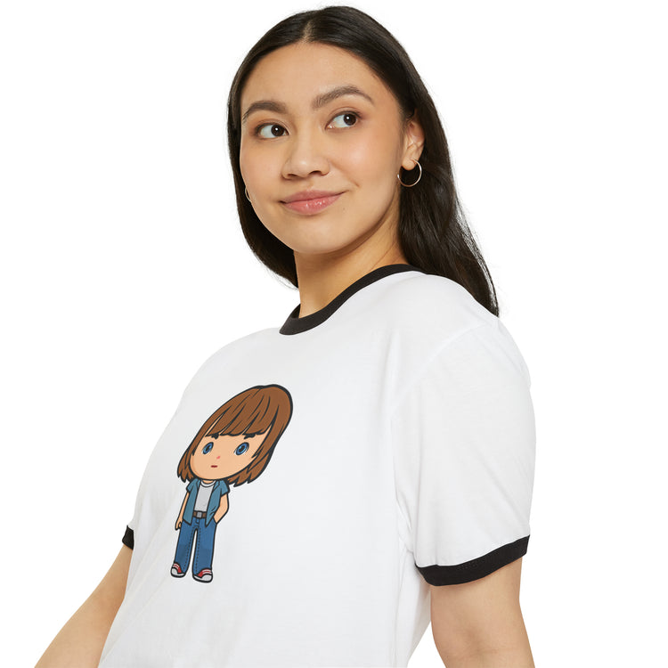 Jonathan Byers Unisex Cotton Ringer T-Shirt - Fandom-Made